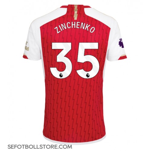 Arsenal Oleksandr Zinchenko #35 Replika Hemmatröja 2023-24 Kortärmad